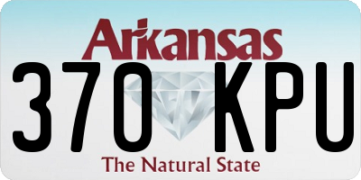 AR license plate 370KPU