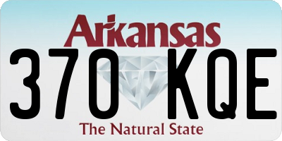 AR license plate 370KQE