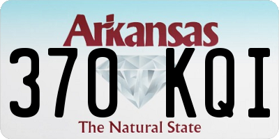 AR license plate 370KQI