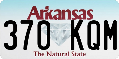 AR license plate 370KQM