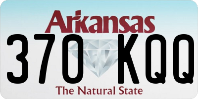 AR license plate 370KQQ