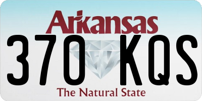 AR license plate 370KQS