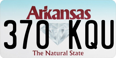 AR license plate 370KQU
