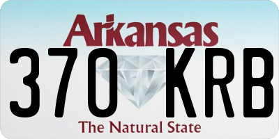 AR license plate 370KRB