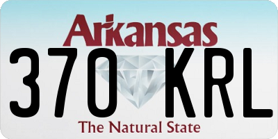 AR license plate 370KRL