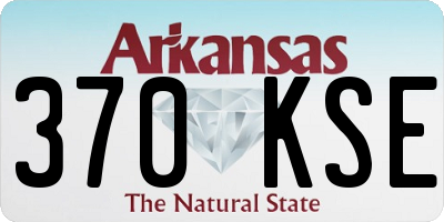 AR license plate 370KSE