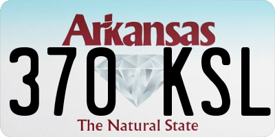 AR license plate 370KSL