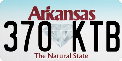 AR license plate 370KTB