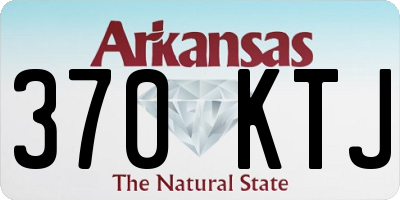 AR license plate 370KTJ