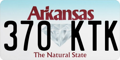 AR license plate 370KTK