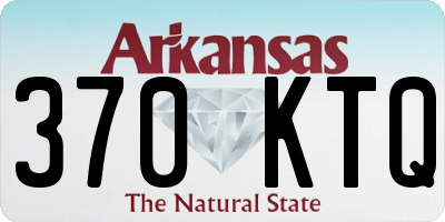 AR license plate 370KTQ