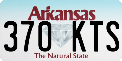 AR license plate 370KTS