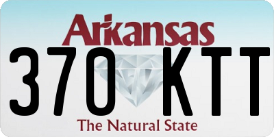 AR license plate 370KTT