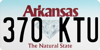 AR license plate 370KTU