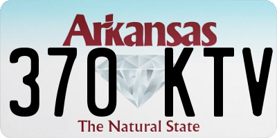 AR license plate 370KTV