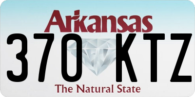 AR license plate 370KTZ