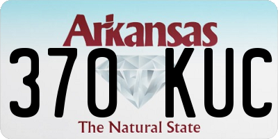 AR license plate 370KUC