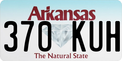 AR license plate 370KUH