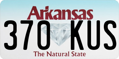 AR license plate 370KUS