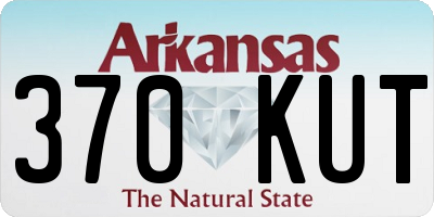 AR license plate 370KUT