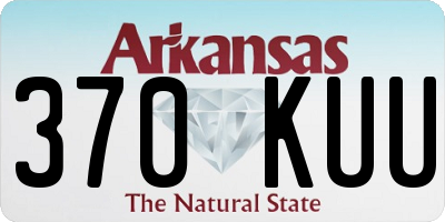 AR license plate 370KUU