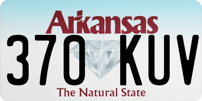AR license plate 370KUV
