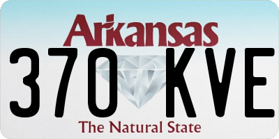 AR license plate 370KVE