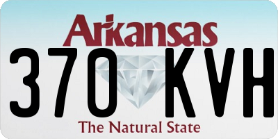 AR license plate 370KVH