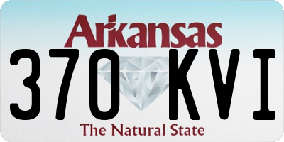 AR license plate 370KVI