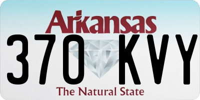 AR license plate 370KVY