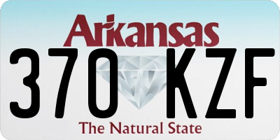 AR license plate 370KZF
