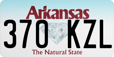 AR license plate 370KZL