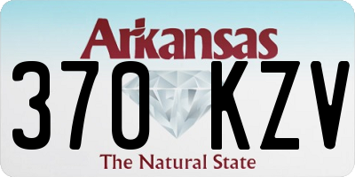 AR license plate 370KZV