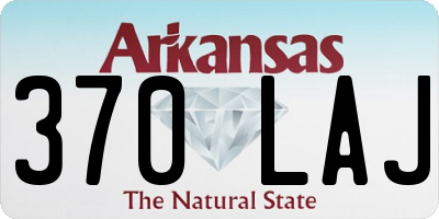 AR license plate 370LAJ
