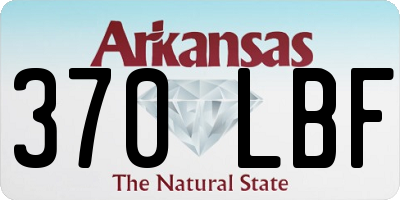AR license plate 370LBF