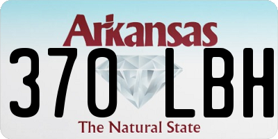 AR license plate 370LBH