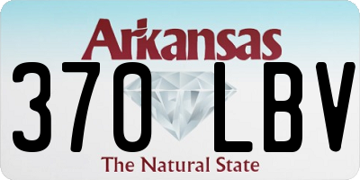 AR license plate 370LBV