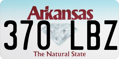 AR license plate 370LBZ