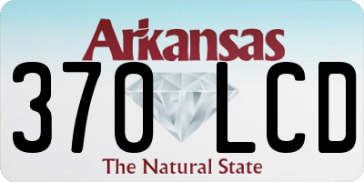 AR license plate 370LCD