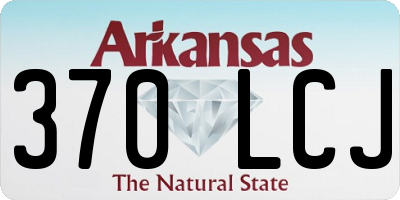 AR license plate 370LCJ