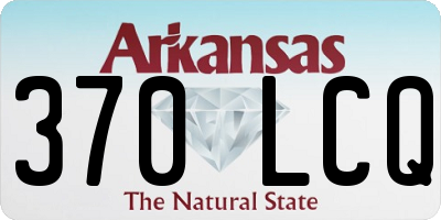 AR license plate 370LCQ