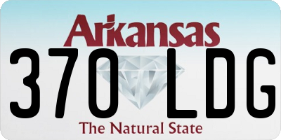 AR license plate 370LDG