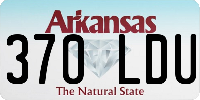 AR license plate 370LDU