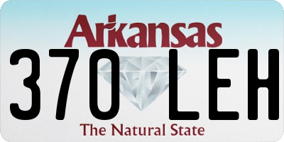 AR license plate 370LEH