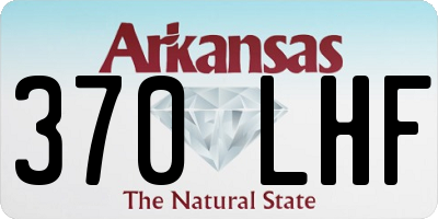 AR license plate 370LHF