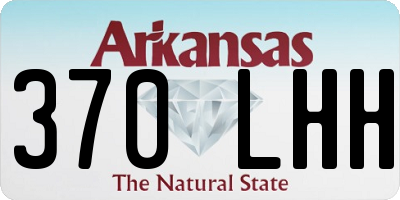 AR license plate 370LHH