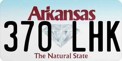 AR license plate 370LHK