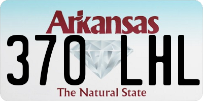 AR license plate 370LHL