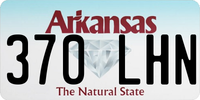 AR license plate 370LHN