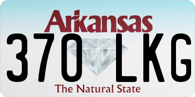 AR license plate 370LKG